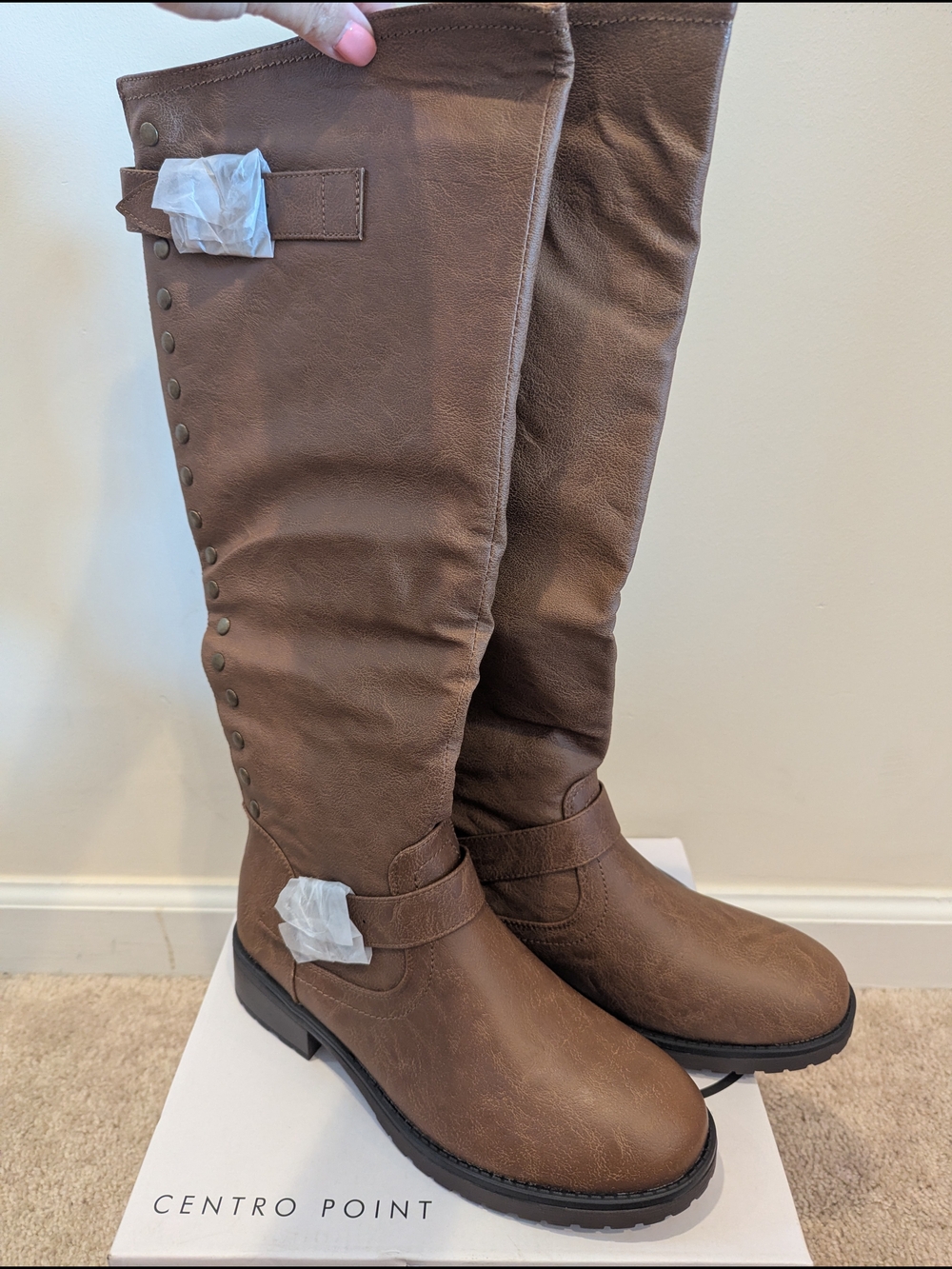 Women's Brown Leather Boots